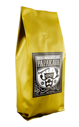 PapaKava Espresso мелена 0,5 кг