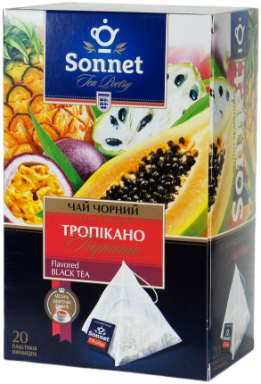 Sonnet Тропікано (чай чорний) - 20пак.